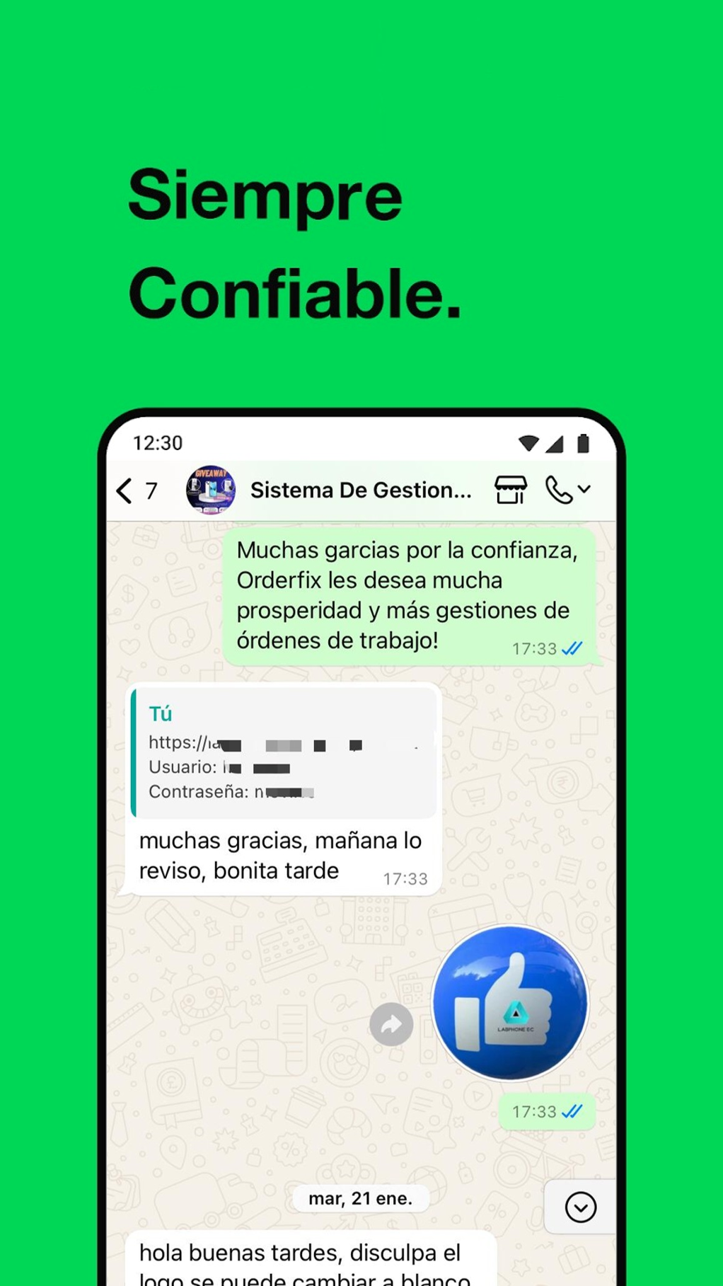 Evidencia WhatsApp 2