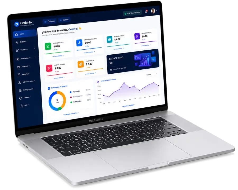 OrderFix Dashboard
